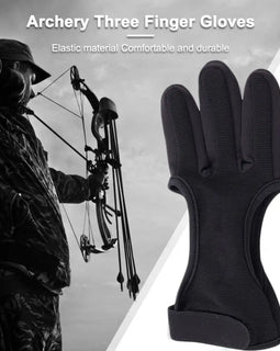 Three-finger Hunting Shooting Protection Gloves