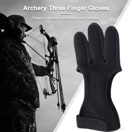 Three-finger Hunting Shooting Protection Gloves