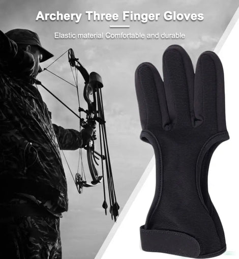 Three-finger Hunting Shooting Protection Gloves