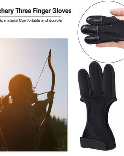 Three-finger Hunting Shooting Protection Gloves