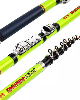 Ultralight Portable Telescopic Feeder Carbon Fiber Fishing Rod