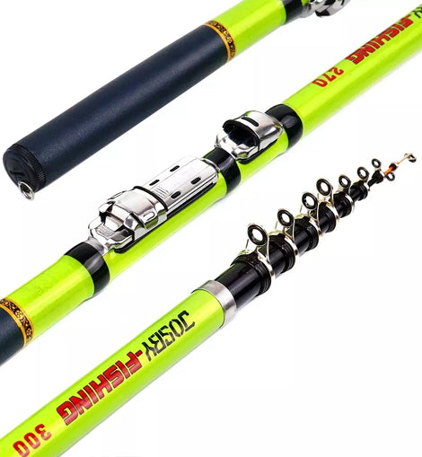 Ultralight Portable Telescopic Feeder Carbon Fiber Fishing Rod