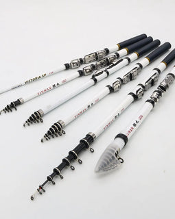 Ultralight Portable Telescopic Feeder Carbon Fiber Fishing Rod