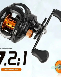 Max Drag 10kg Baitcasting Reel with Aluminum Spool