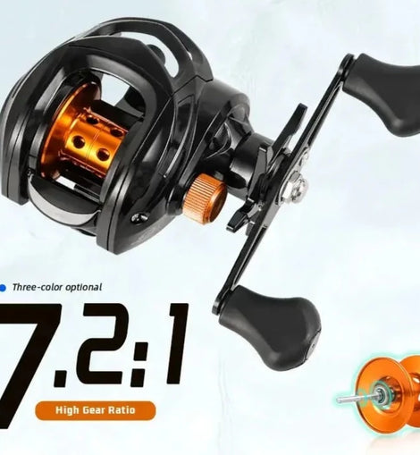 Max Drag 10kg Baitcasting Reel with Aluminum Spool