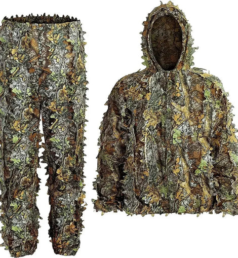 3D Leafy Bionic Camouflage Hunting Clothing