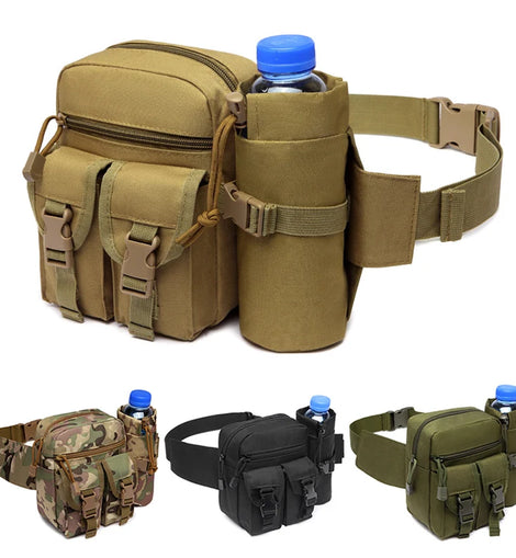 Men Tactical Waist Hiking  Belt Bag