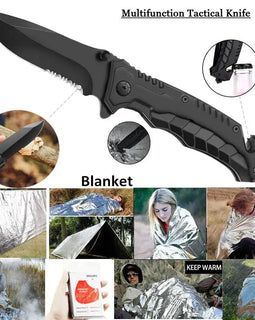 Camping Survival Gear Kit